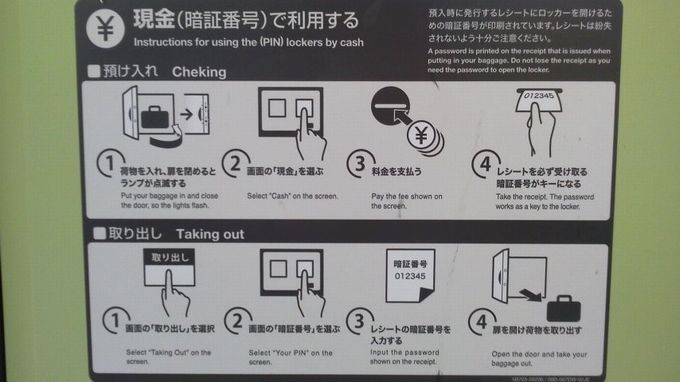 東京駅のコインロッカー攻略法 料金や使い方 改札内と改札外の違いなど ひたすら節約ブログ 貯金につながる節約術