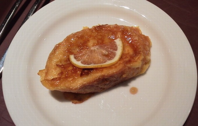 広島レモンのハニートースト-広島ワシントンホテル