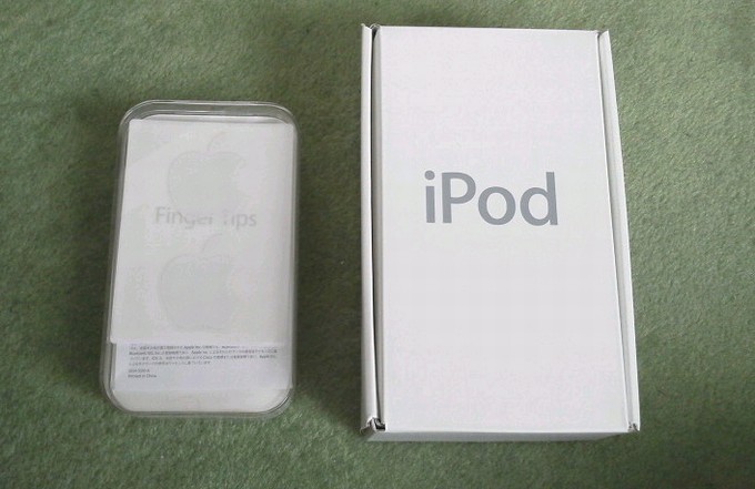 箱の違い-iPod touch